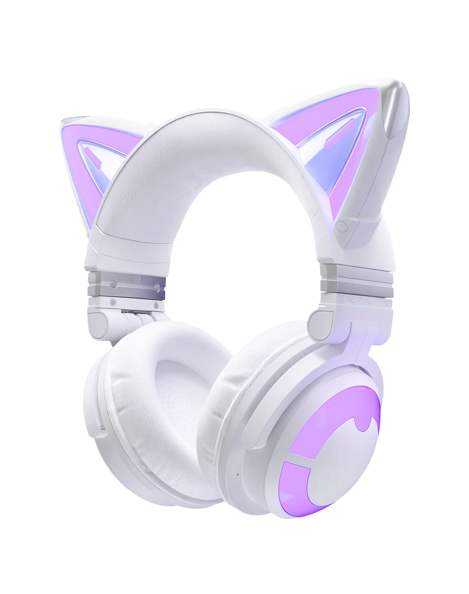 猫耳デザイン yowu Headphones CE ホワイト Product Detail